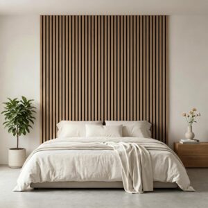 Akustikpaneele Holzoptik 120x60 cm, 4-tlg. Schallabsorber