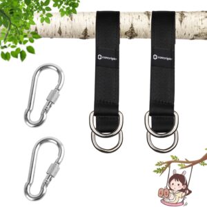 Consripie Schaukelgurt 29 cm mit Karabinern & D-Ringen