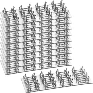 Flachreparaturplatten verzinkt 2x4 Zoll, 10 Stk. für Holzverbindungen