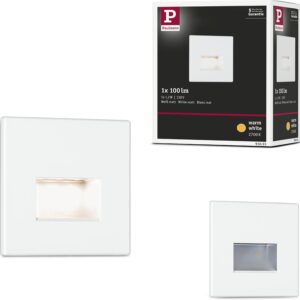 Paulmann Edge Quadro LED-Einbauleuchte 80x5mm, 50lm, 2700K matt