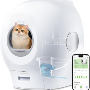 PETGUGU PW5 Automatisch Katzenklo spülbar 80L
