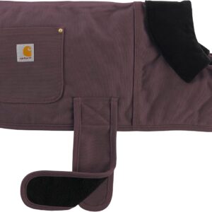 Carhartt Firm Duck Hundemantel, isoliert, tiefweinrot, S
