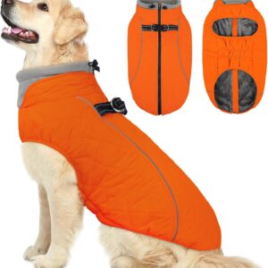 QBLEEV Hundemantel XXL – wasserdicht, isoliert & reflektierend