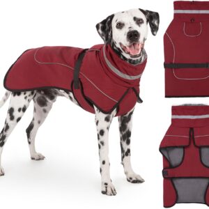 Axcimond Hundemantel Winterjacke wasserdicht & warm
