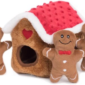 ZippyPaws Gingerbread Haus für Hunde