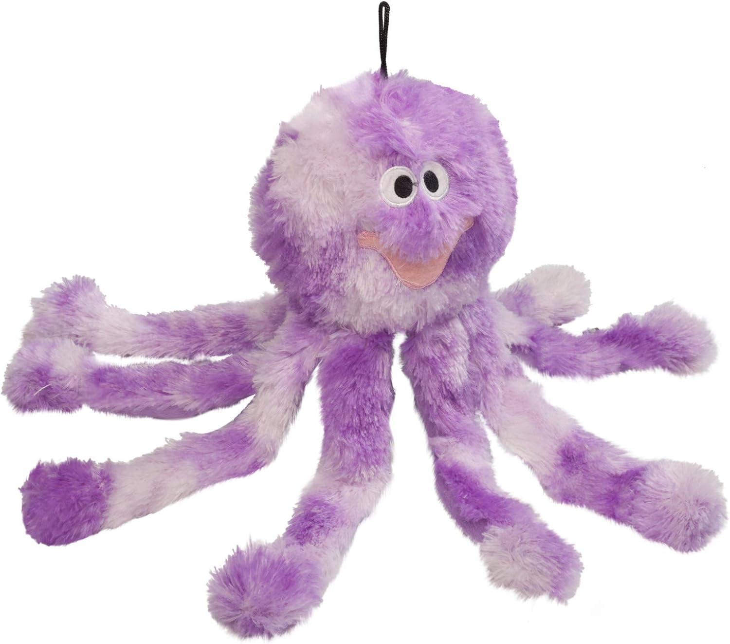 Petface Hundespielzeug Klein, Octopus – Quietschspielzeug