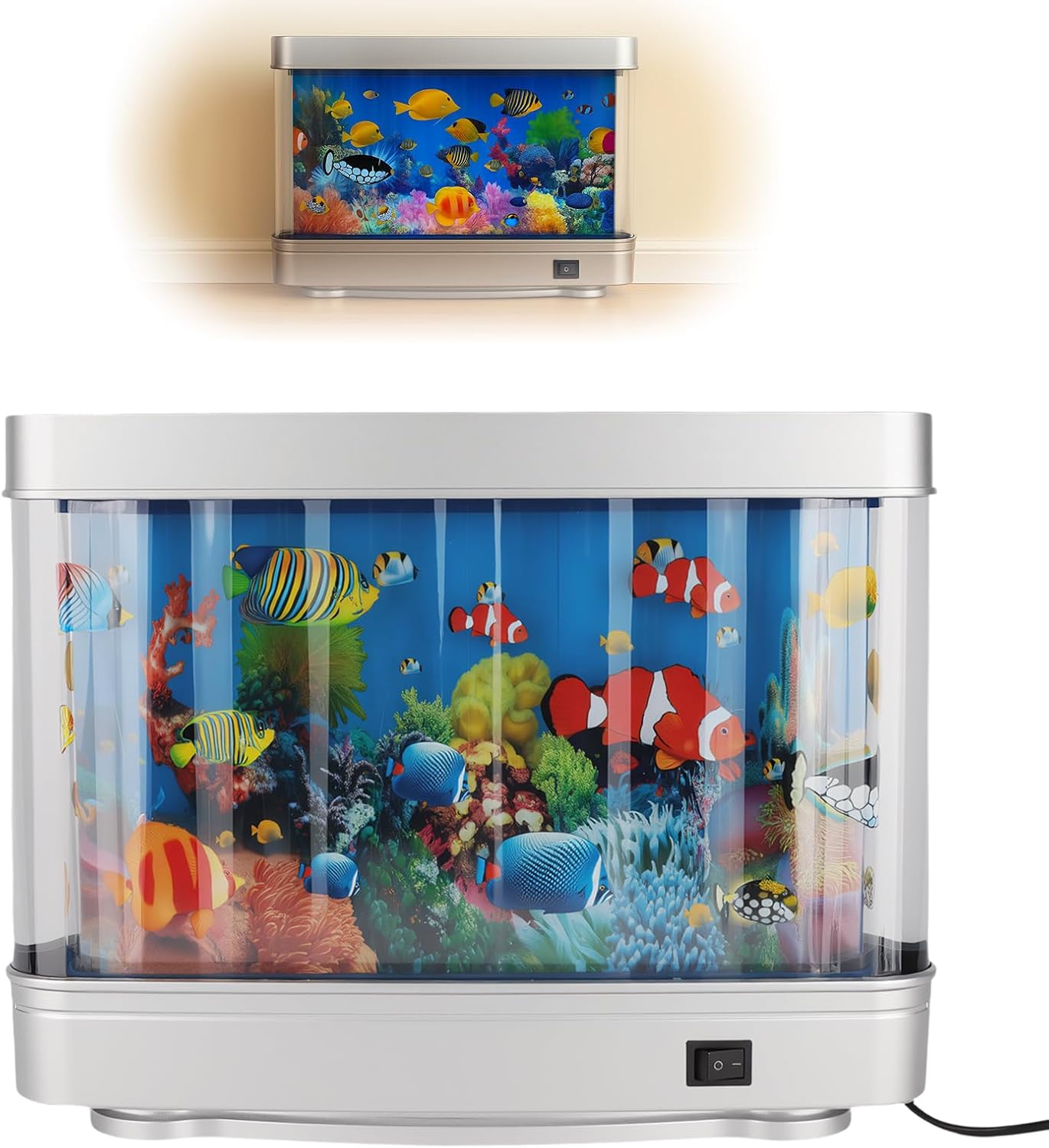 LED-Aquariumlampe mit Fisch-Simulation