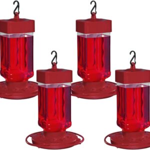 Kolibri-Futterspender 4er-Set, Kunststoff