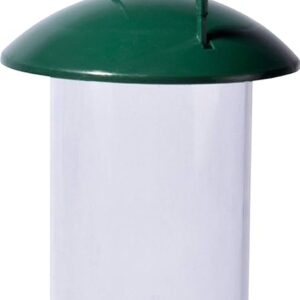 dobar Vogelfuttersäule 8x18 cm – Kompakter Futterspender für Garten