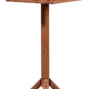 dobar® Vogelfutterhaus Almhütte XL – Massivholz-Vogelvilla
