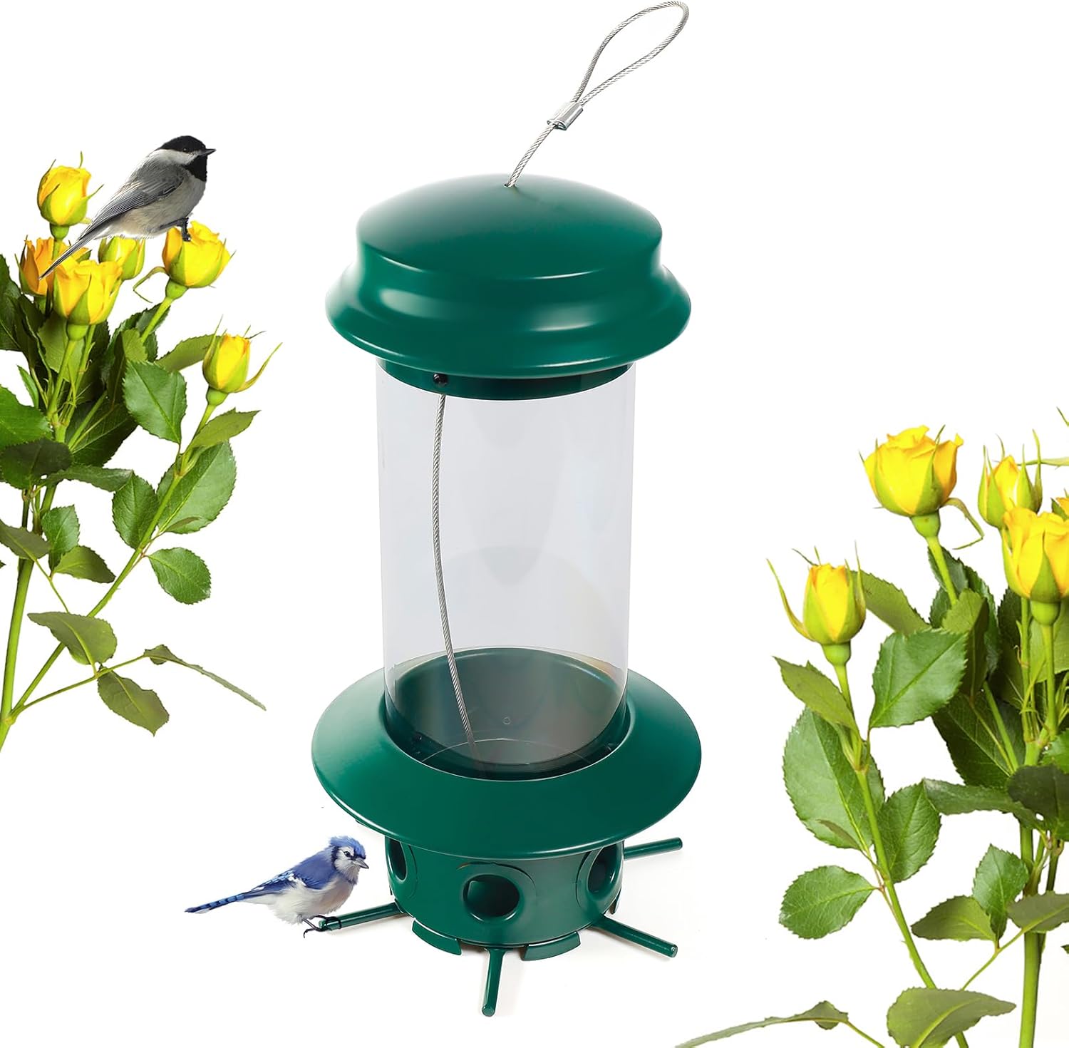 Nature's Rhythm Vogel-Futterspender, 2,7 kg, wetterfest