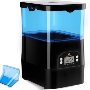 Fischfutterautomat 2,8 L für Teich & Urlaub – wetterfest & programmierbar