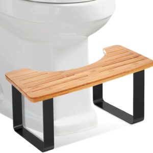 BORDEAG Toilettenhocker – Faltbar & stabil für gesunde Darmtätigkeit