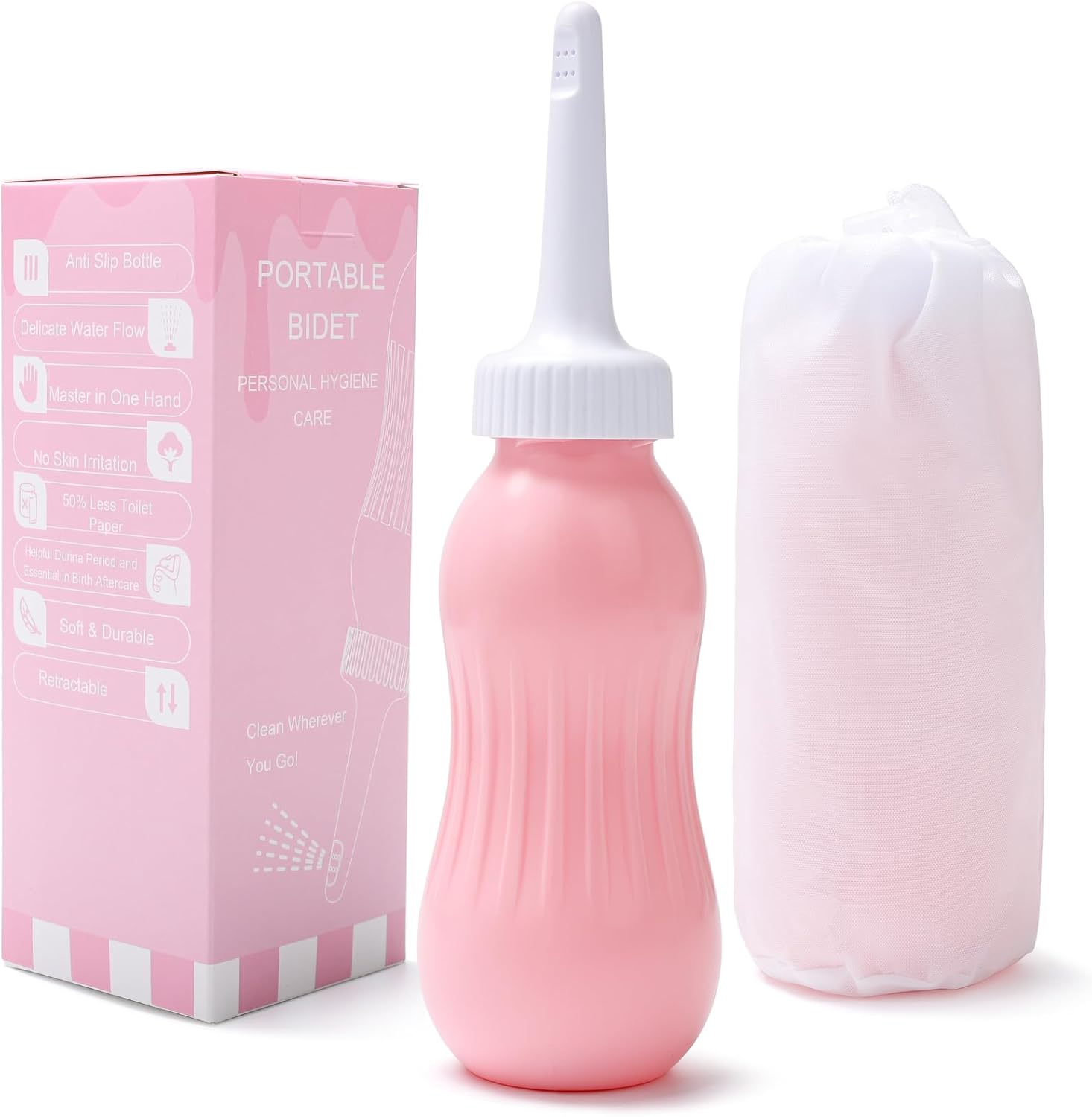 YEAUPE PRO Po-Dusche 500ml – Intimreinigung für Wochenbett & Reisen