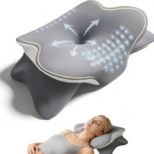 Nackenkissen mit 3D-Stütze, zertifiziert – Qyrrvxy