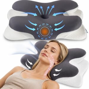 IDEA Orthopädisches Nackenkissen – Memory Foam gegen Nackenschmerzen