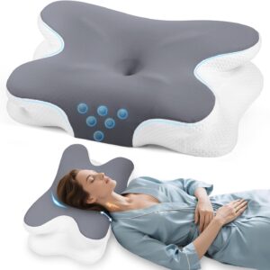 Nackenkissen orthopädisch Memory Foam - Untimaty (Dunkelgrau)