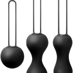Je Joue Ami Kegel-Balls Set, 3er Pack, schwarz