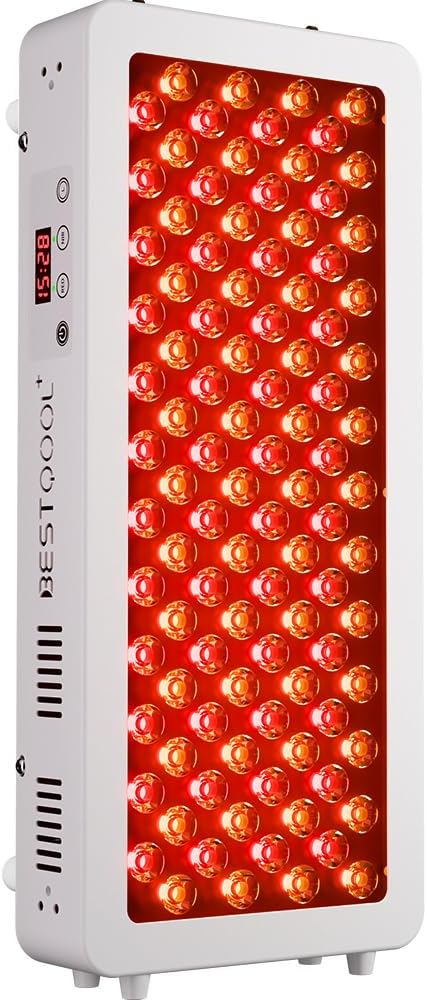 BestQool Red Light Panel 170W – 4 Wellenlängen Rotlichtlampe