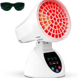 Rotlichtlampe 150W mit Timer & Kippschutz