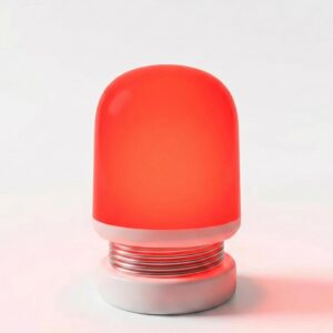 LXSINO Bernstein-Rotlicht-Nachtlampe, USB-C, 24h Laufzeit