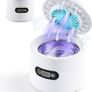 OIBIRO Ultraschallreiniger 180ml mit UV & Ventilator