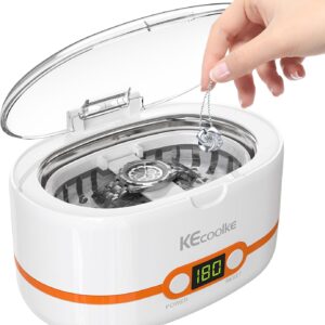 Ultraschallreiniger 600 ml mit Timer – für Schmuck & Brillen KECOOLKE