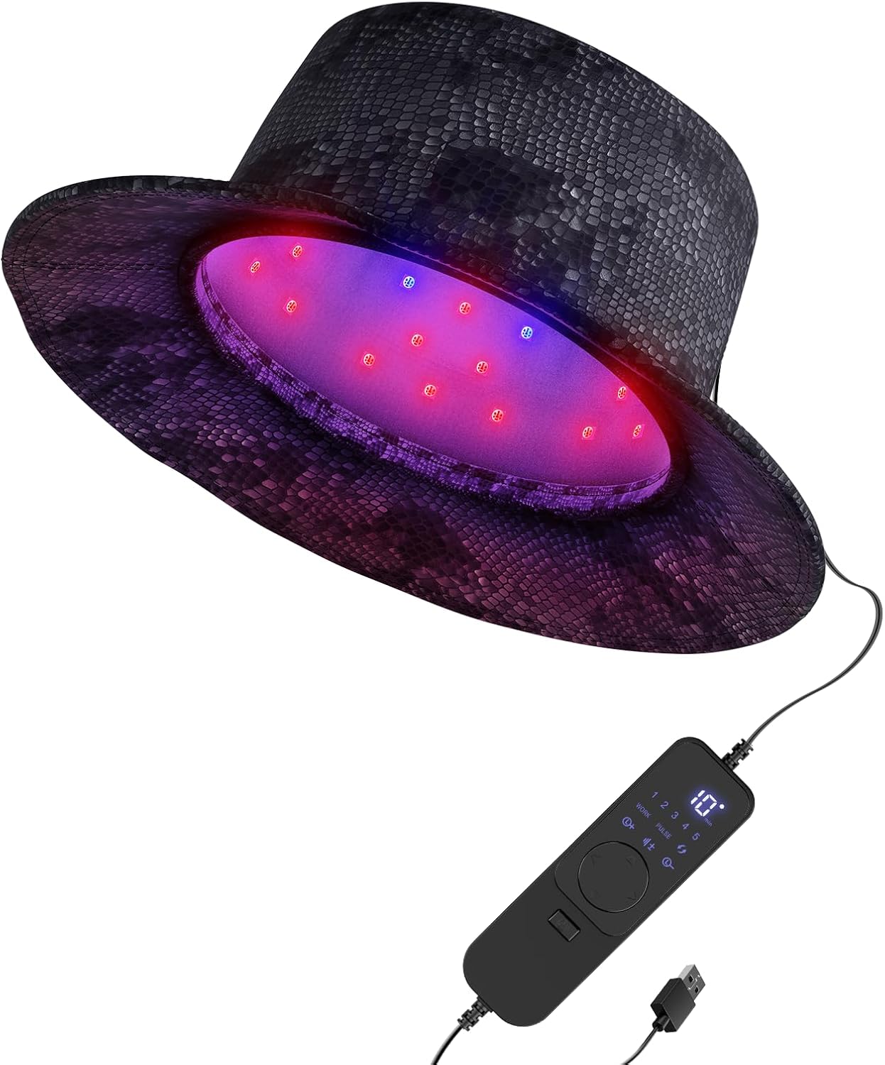 iKeener Lichtkappe Haarwachstum, 120 LEDs, 3 Wellenlängen