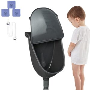 Wasserloses Urinal mit Deckel, schwarz – Outdoor & Camping