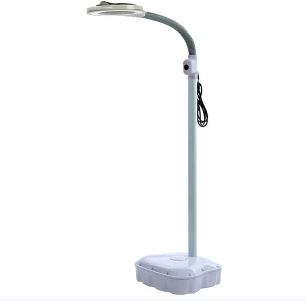 LED Lupe Stehlampe 5-fach verstellbar – Arbeitslicht für Profis & Hobby
