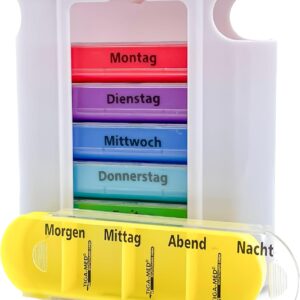 TIGA-MED Medikamentendispenser Premium, 7-Tage-Wochendispenser