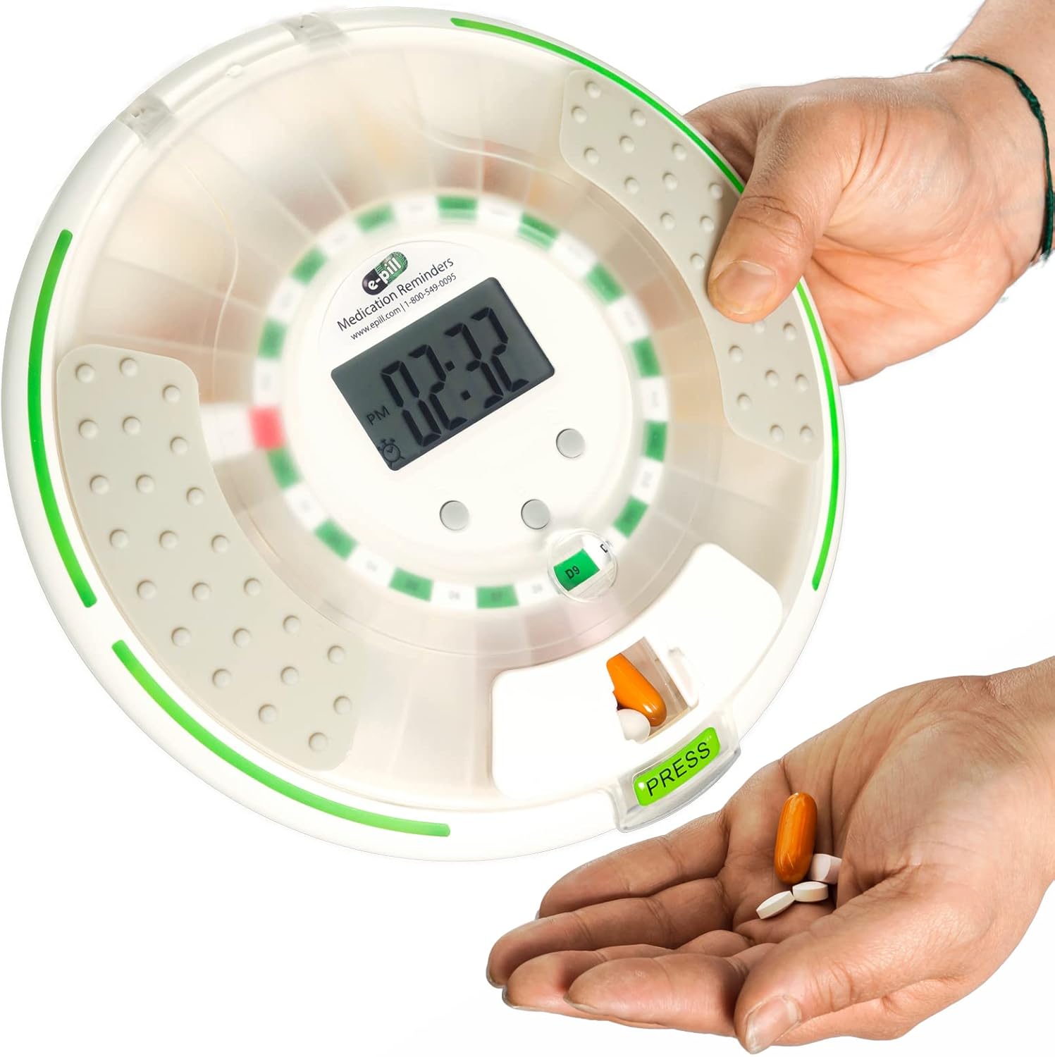 e-Pill Voice – automatischer Pillenspender mit Sprachmeldung