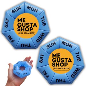 Me Gusta 7-Tage-Pillendosierer mit Planer (2 Stück)