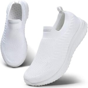HKR Damen Slip-on Sneaker – Bequeme Freizeitschuhe in atmungsaktiv