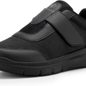 FitVille StrapEase V4 Herren Schuhe extra breit mit Klettverschluss