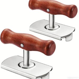 Edelstahl-Glasöffner mit verstellbarem Griff (2er-Set)