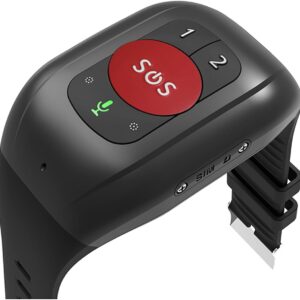 GPS-Smartwatch für Senioren mit Sturzerkennung & SOS-Taste
