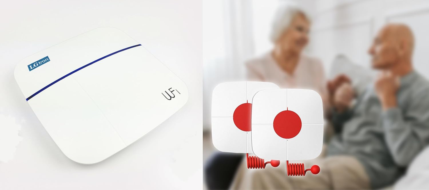 LGtron Notruf-Anlage für Pflegebedürftige – GSM/WLAN SOS-Taster
