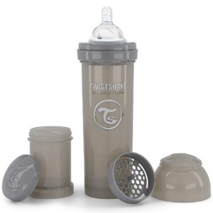 Twistshake Anti-Kolik Flasche 330 ml mit Mixer | BPA-frei