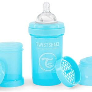 Twistshake Babyflasche 180 ml Anti-Kolik, BPA-frei, blau