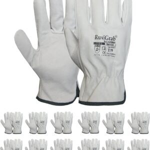 Ruvigrab Lederhandschuhe - 12er-Pack