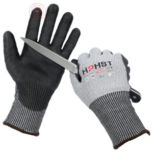Schnittfeste Handschuhe A6 Level – Arbeitshandschuhe grau S/M/L