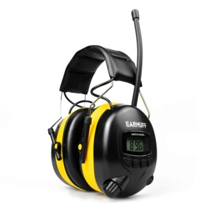 Gehörschutz mit Radio & 31 dB Dämmung - EARMUFF