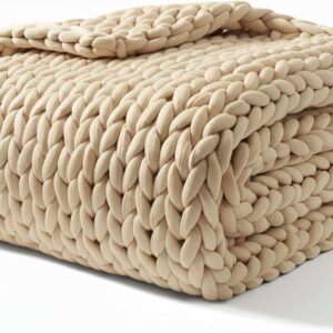 SIESTA Gewichtsdecke 7 kg Beige – Therapeutisch & Nachhaltig