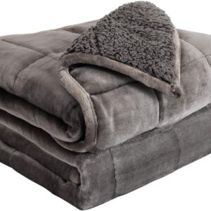 Mr. Sandman Gewichtsdecke 6,8 kg, 228x228 cm, Grau