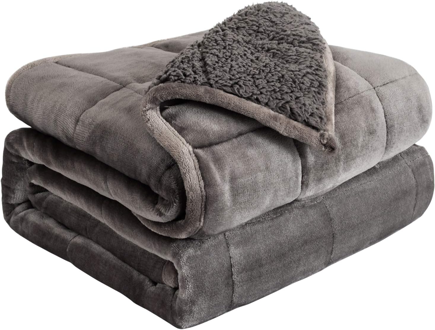 Mr. Sandman Gewichtsdecke 6,8 kg, 228x228 cm, Grau