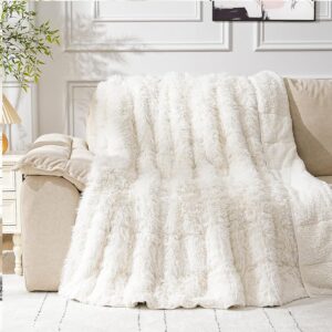 Cottonblue Gewichtsdecke 6,8 kg, Sherpa-Kunstfell, 152x203 cm