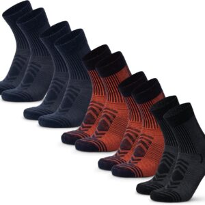 Merino Wandersocken atmungsaktiv & wärmend – 3 oder 5 Paar