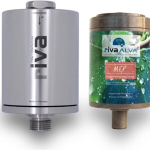 rivaALVA MEX Duschfilter 2in1 – PFAS & Mikroplastik-Filter aus Edelstahl