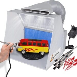 Airbrush Absauganlage AMUR mit LED & Filter